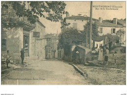 16 . N° 40807 . Montmoreau.rue De La Gendarmerie - Autres & Non Classés