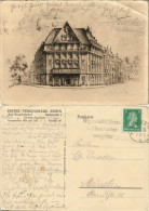 Ansichtskarte Essen (Ruhr) Hotel Vereinshaus Am Hauptbahnhof 1928 - Essen