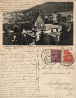 Ansichtskarte Bad Herrenalb Panorama-Ansicht Blick Auf Villa 1922 - Bad Herrenalb