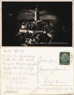 Ansichtskarte Jena Panorama Fuchsturm In Scheinwerfer-Beleuchtung 1935 - Jena