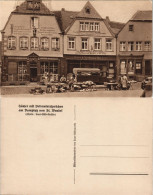 Ansichtskarte Sankt Wendel St. Wendel Domplatz, Markttreiben Geschäfte 1934 - Altri & Non Classificati
