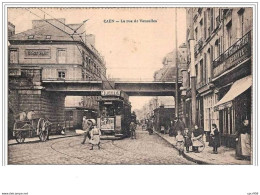 14.CAEN.LA RUE DE VAUCELLES.TRAMWAY.2 - Caen