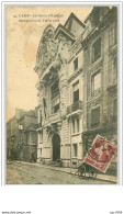 14.CAEN.LA CAISSE D'EPARGNE INAUGUREE LE 26 JUILLET 1908.TACHES - Caen