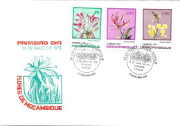 Mocambique – 1978 Flowers FDCs - Mosambik