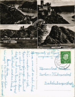 St. Goarshausen Mehrbild-AK Mit 4 Rhein-/Panorama-Ansichten 1961 - Other & Unclassified