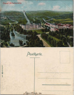 Bad Wilhelmshöhe-Kassel Cassel Gesamtanlage - Photochromie, Künstlerkarte 1909 - Kassel