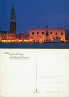 Cartoline Venedig Venezia Notturno In Bacino, Abend Panorama 1980 - Other & Unclassified