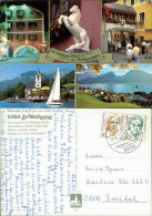 St. Wolfgang Im Salzkammergut Weisses Rössl Romantik-Hotel Mehrbildkarte 1991 - Autres & Non Classés