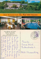 Ansichtskarte Ehr Hunsrück-Halsenbach 3 Bild: Hotel Zur Katz Schwimmbad 1989 - Other & Unclassified
