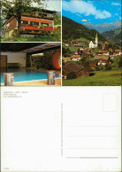 Silbertal Mehrbild-AK Mit Panorama, Hallenbad - Café - Netzer 1970 - Otros & Sin Clasificación