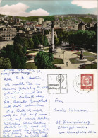 Ansichtskarte Stuttgart Schloßplatz & Stadt Panorama Teilansicht 1964 - Stuttgart