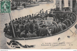 17 - ILE DE RE - SAN65704 - Saint Martin - Embarquement De Forçats Pour La Guyane - Ile De Ré