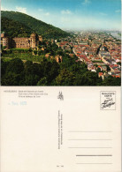 Ansichtskarte Heidelberg Panorama Stadt Mit Schloß Von Osten 1975 - Heidelberg