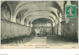 14 .n°38912 .caen. Lycée Malherbe.interieur De La Chapelle.etat - Caen