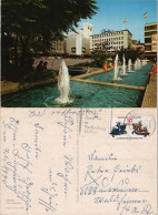 Ansichtskarte Essen (Ruhr) Kennedyplatz, Wasserspiele Springbrunnen 1975 - Essen