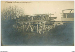 14 .n°38905 .trouville.cp Photo.fabrication De Bateaux En Ciment Armé - Trouville