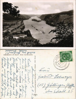 Ansichtskarte Andernach Panorama Rhein Mit Schiffen 1954 - Other & Unclassified