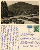 Ansichtskarte Bad Wildungen Kurpark Reinhardsquelle 1952 - Bad Wildungen