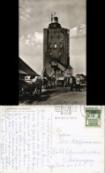 Ansichtskarte Insel Neuwerk-Hamburg Leuchtturm Und Wattwagen 1968 - Other & Unclassified