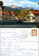 Ansichtskarte Garmisch-Partenkirchen Florians-Brunnen Partie Im Zentrum 1974 - Garmisch-Partenkirchen