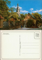 Ansichtskarte Hof (Saale) Strassen Partie An Der Lorenzkirche 1980 - Hof