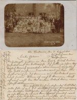 Foto  Weißenstein Gruppenbild D.V.P. Hermsdorf 1920 Privatfoto - Zu Identifizieren