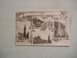 Carte Postale Ancienne TOURNAI Multi-vues - Tournai