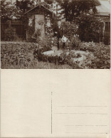 Mann Im Schrebergarten, Anzug Zeitgeschichte Garten 1912 Privatfoto - Zu Identifizieren