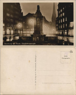 Altstadt-Hamburg Mönckebergstraße Bei Nacht, Stimmungsbild 1928 - Other & Unclassified