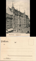 Ansichtskarte Magdeburg Post Strassen Ansicht Hauptpostamt 1900 - Andere & Zonder Classificatie