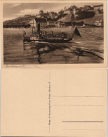 Ansichtskarte Meersburg Stadt Und Dampfer 1926 - Meersburg