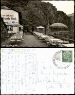 Ahrweiler-Bad Neuenahr-Ahrweiler Bunte Kuh (Felsnase) Partie Am Weinhaus 1957 - Bad Neuenahr-Ahrweiler