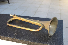Ancien Clairon LUTHERIE DU CENTRE LOUIS AUGU Bourges - Instrument De Musique Luthier Musicien Militaire Soldat - Musical Instruments
