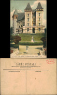 Pau (Pyrénées-Atlantiques) Schloss Chateau Et La Statue De Gaston Phebus 1910 - Pau