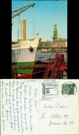 Altona-Hamburg Hafen Be-/Entladung Eines Frachtschiffes, Michaelis-Kirche 1970 - Altona
