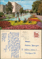 Karlsruhe Stadtteilansicht, Wasserspiele, Innenstadt Gebäude-Ansichten 1965 - Karlsruhe