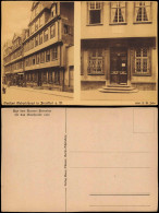Ansichtskarte Frankfurt Am Main 2 Bild Goethehaus, Portal 1914 - Frankfurt A. Main