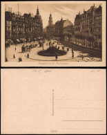 Ansichtskarte Frankfurt Am Main Roßmarkt, Straßenbahn 1924 - Frankfurt A. Main