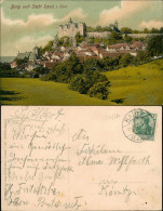 Ansichtskarte Ranis Burg Und Stadt Ranis In Thüringen 1909 - Autres & Non Classés