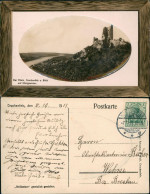 Ansichtskarte Königswinter Drachenfels Burg Am Rhein 1911 Passepartout  WEHRSE - Koenigswinter