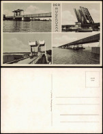 Ansichtskarte Stralsund 4 Bild Rügendamm 1935 - Stralsund