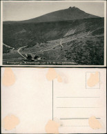 Krummhübel Karpacz Riesengebirge Hampelbaude 1258 M ü. M Mit Schneekoppe 1930 - Schlesien