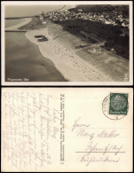 Postcard Rügenwalde Darłowo Luftbild Pommern 1938 - Pommern