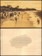 Postcard Henkenhagen Ustronie Morskie Strandleben, Häuser 1913 - Pommern