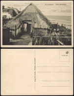 Postcard Horst-Seebad Niechorze Altes Rauchhaus, Gasthaus Pommern 1922 - Pommern