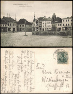 Greifenberg Gryfice Denkmal Und Marktseite, Geschäfte - Pommern 1908 - Pommern