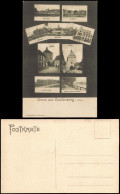 Postcard Greifenberg Gryfice Unteroffizierschule, Post, Markt Uvm 1912 - Pommern