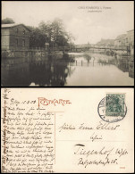 Postcard Greifenberg Gryfice Jungfernbrücke 1908 - Pommern