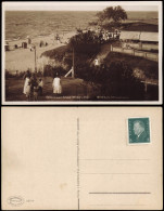 Postcard Großmöllen Mielno Böttchers Strandhalle. 1928 - Pommern