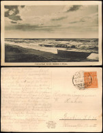 Postcard Großmöllen Mielno Strand Stimmungsbild 1923  Gel. Stempel Nest Pommern - Pommern